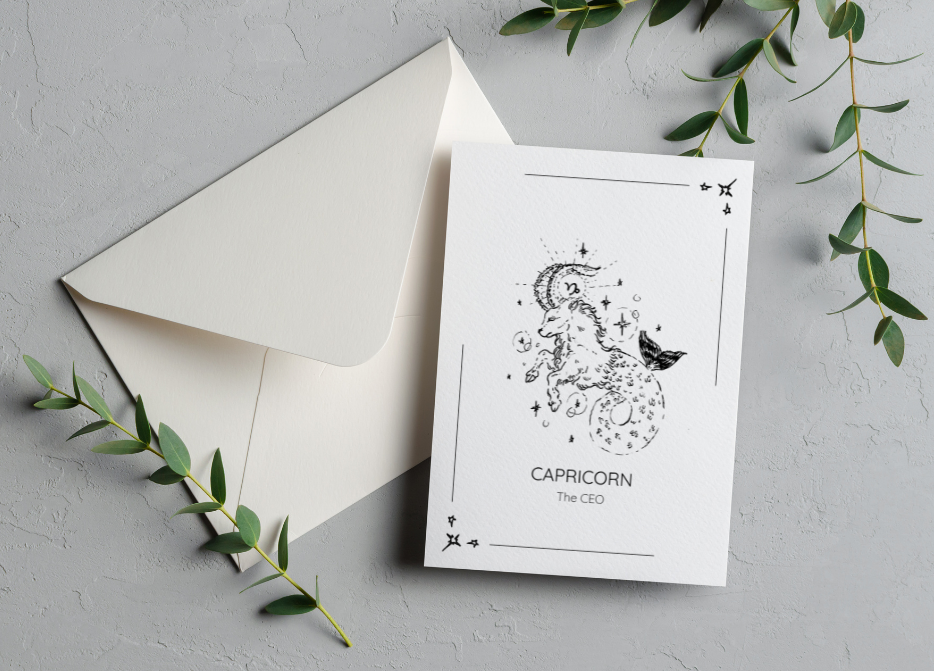 Zodiac Greeting Cards (Variety Set of 12 Signs) - PREORDERS