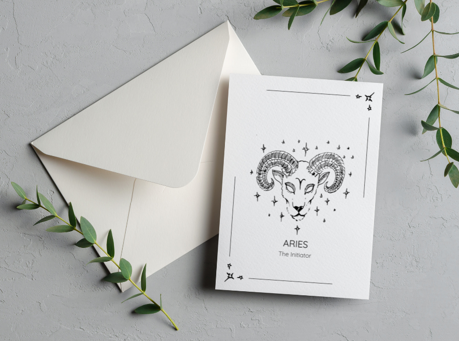 Zodiac Greeting Cards (Variety Set of 12 Signs) - PREORDERS