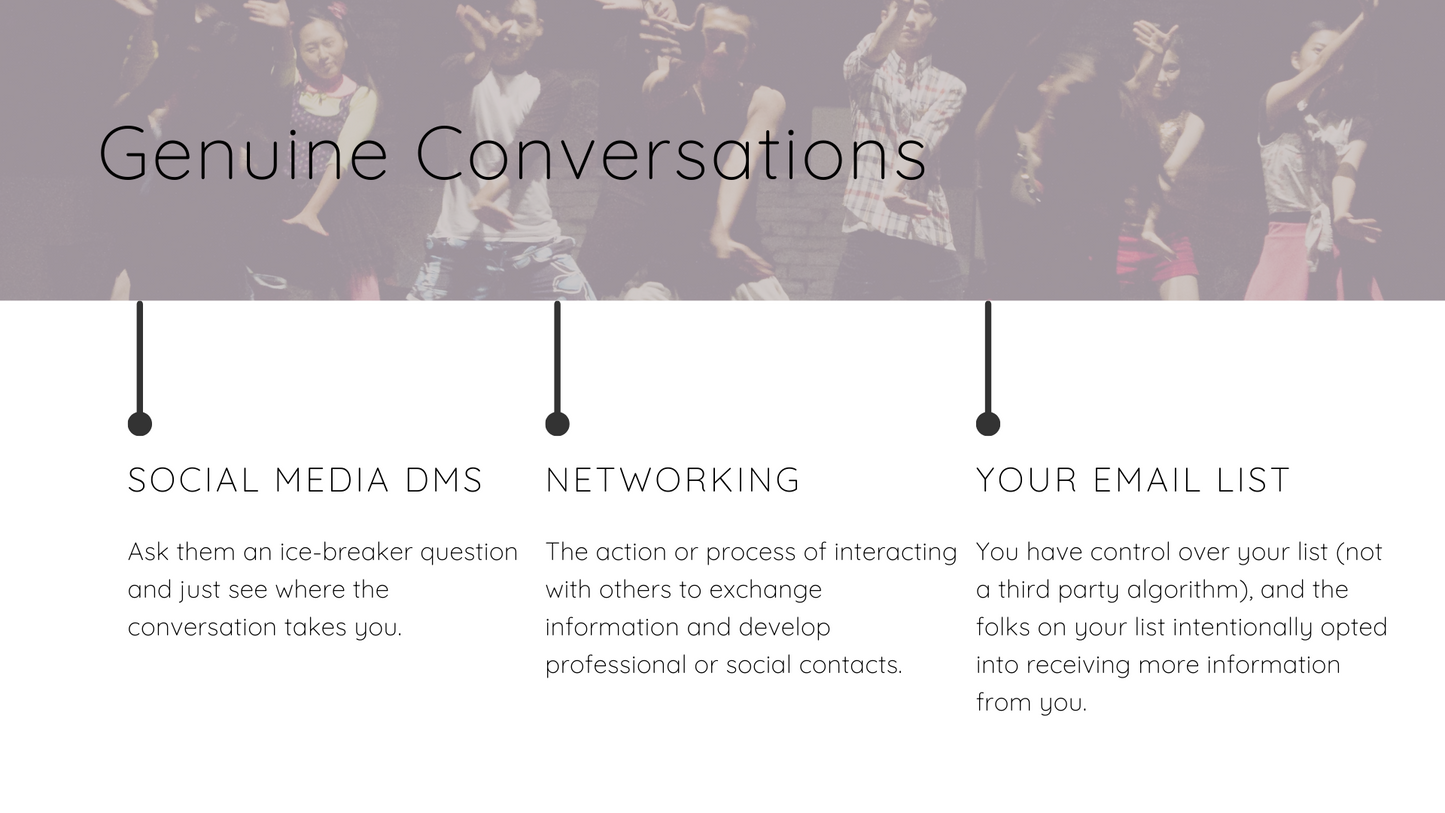 How to Market as a Creative Workshop (Deposit)