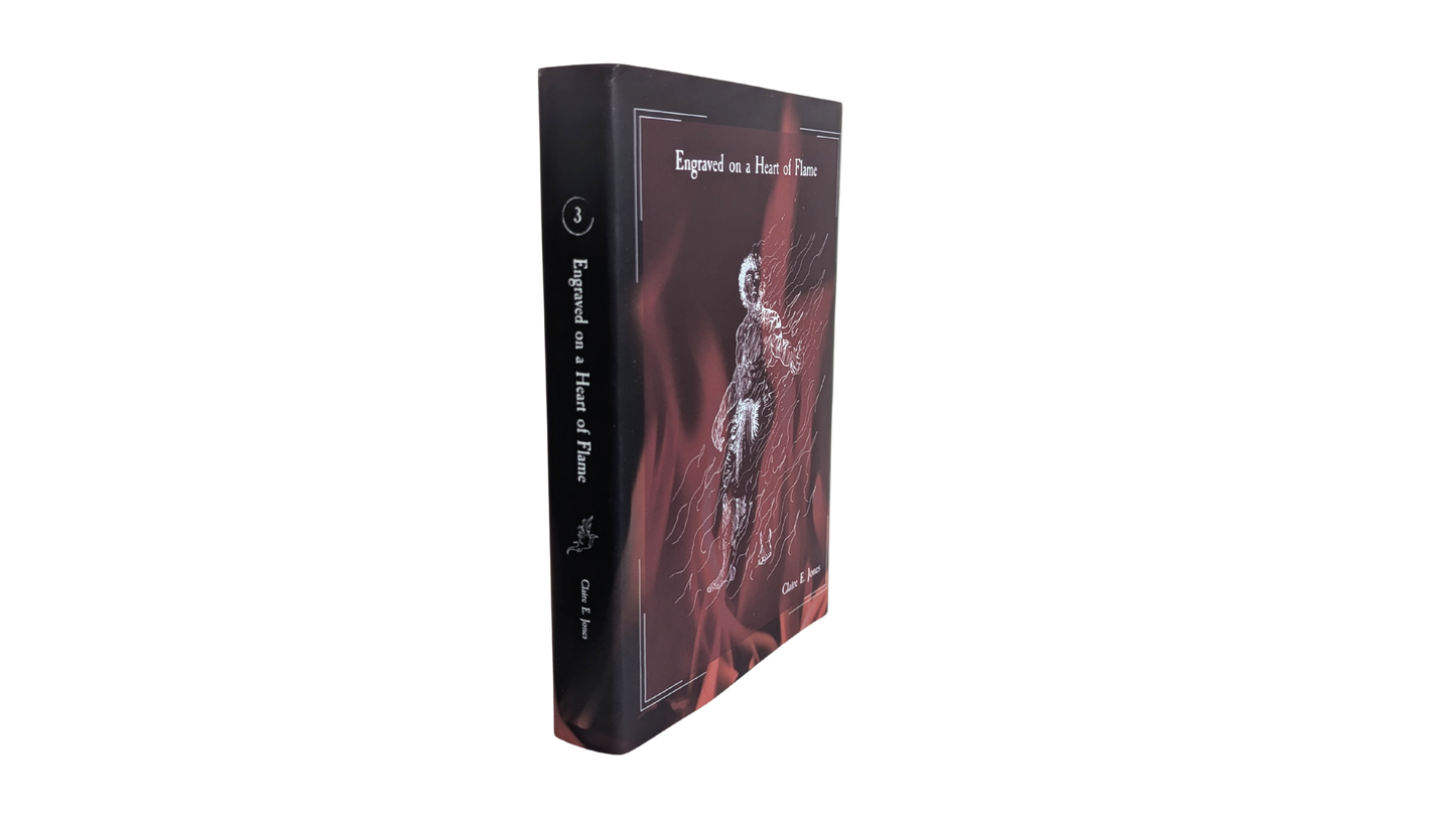 Engraved on a Heart of Flame Special Edition Dust Jacket Hardback (Personalized & Signed Preorders)