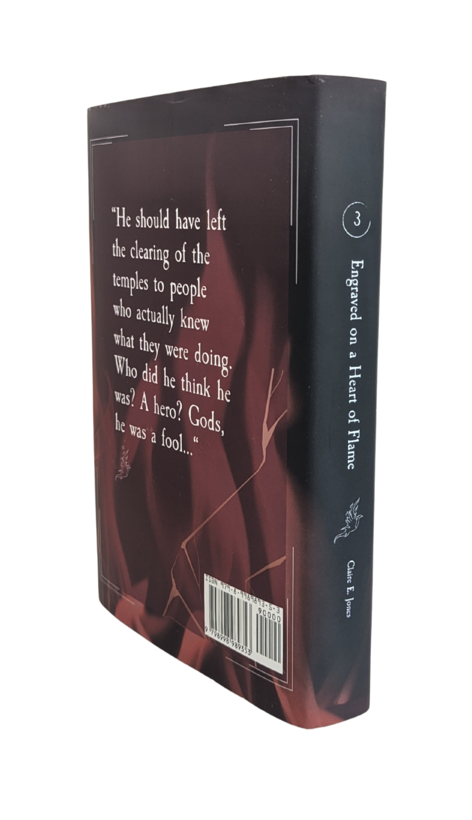 Engraved on a Heart of Flame Special Edition Dust Jacket Hardback (Personalized & Signed Preorders)