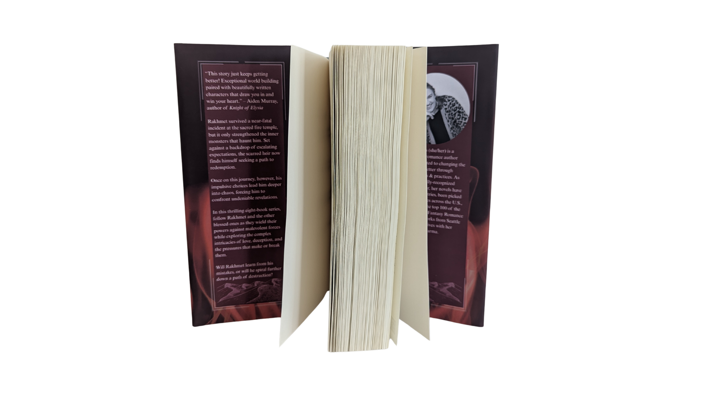 Engraved on a Heart of Flame Special Edition Dust Jacket Hardback (Personalized & Signed Preorders)