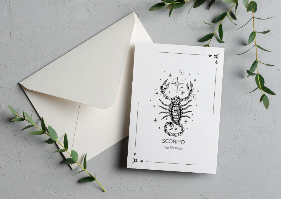 Zodiac Greeting Cards (Variety Set of 12 Signs) - PREORDERS