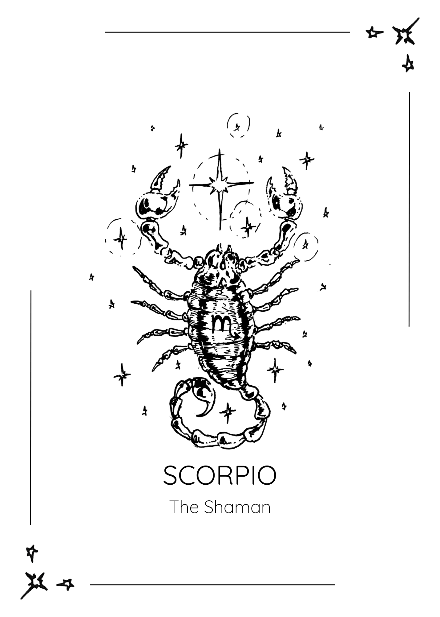 Zodiac Greeting Cards (Variety Set of 12 Signs) - PREORDERS