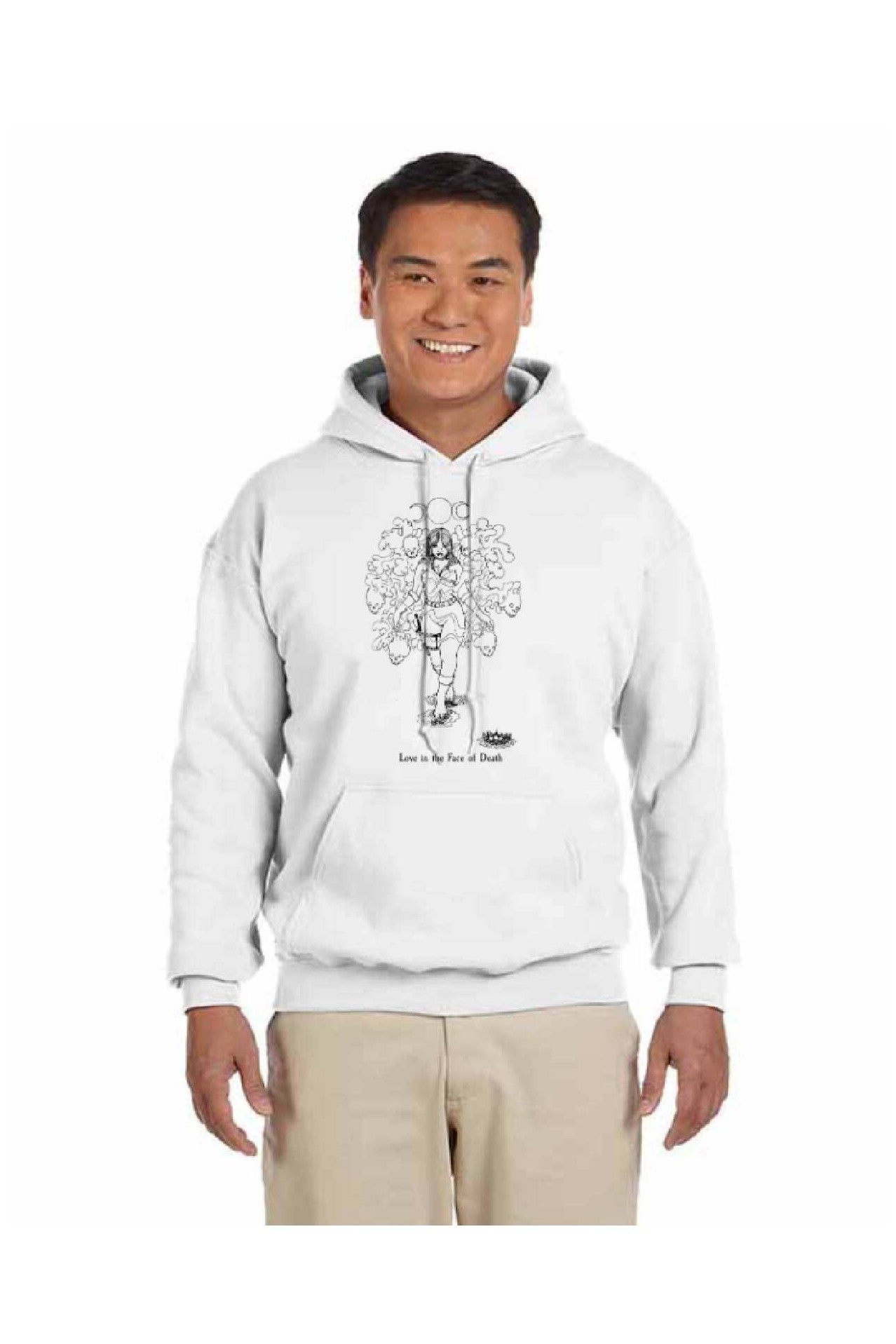 Love in the Face of Death Hoodies