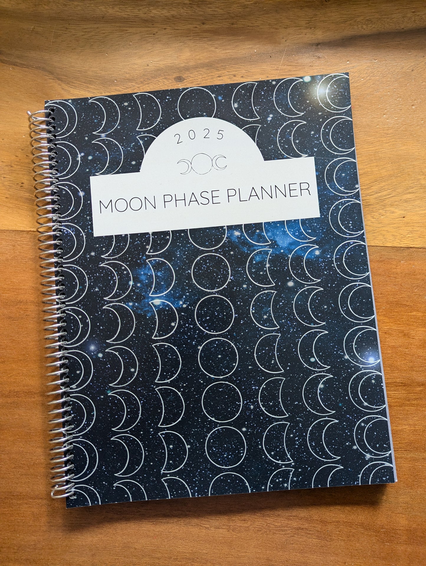 2025 Moon Phase Planner (Physical Version)
