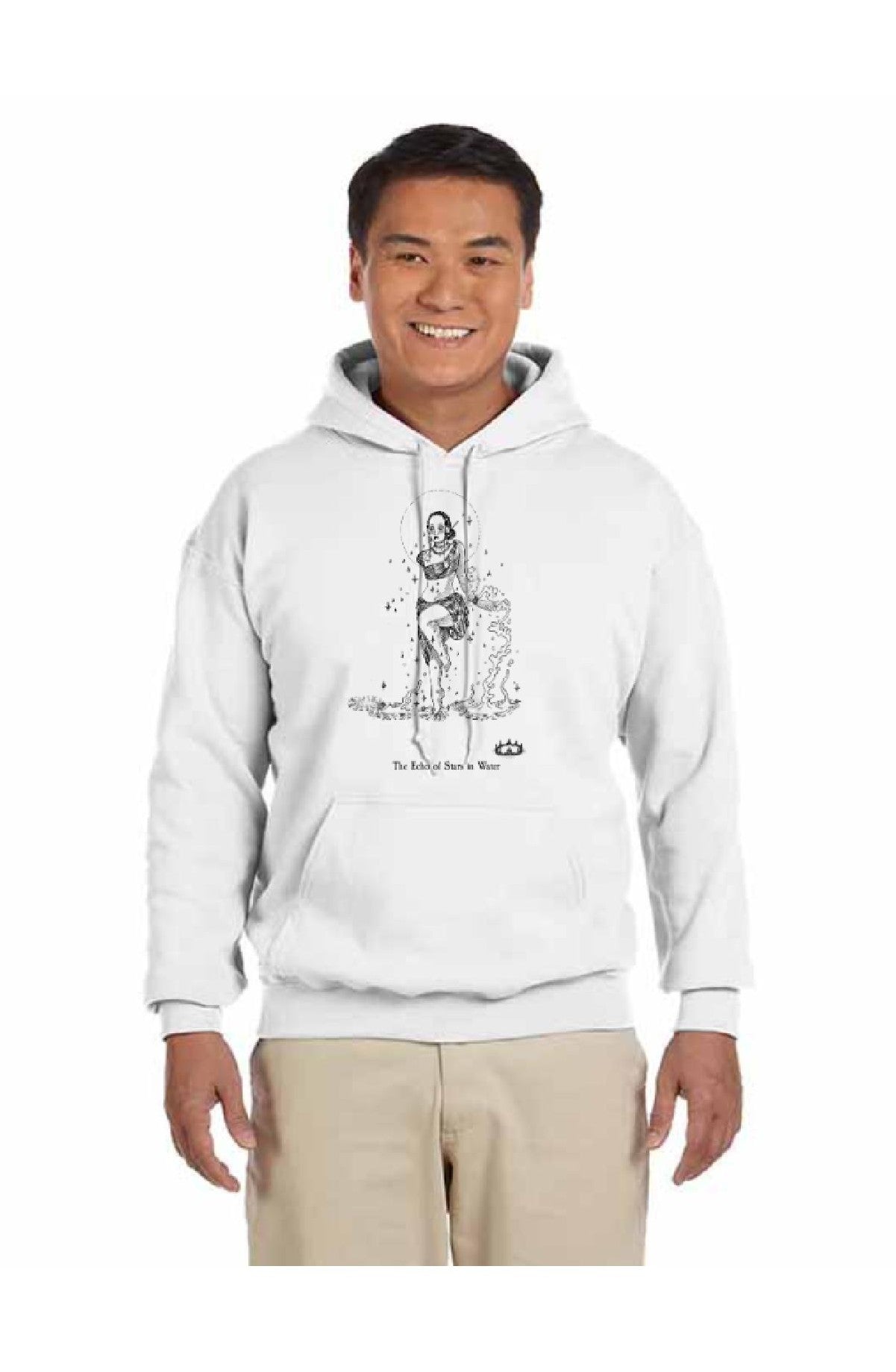 The Echo of Stars in Water Hoodies