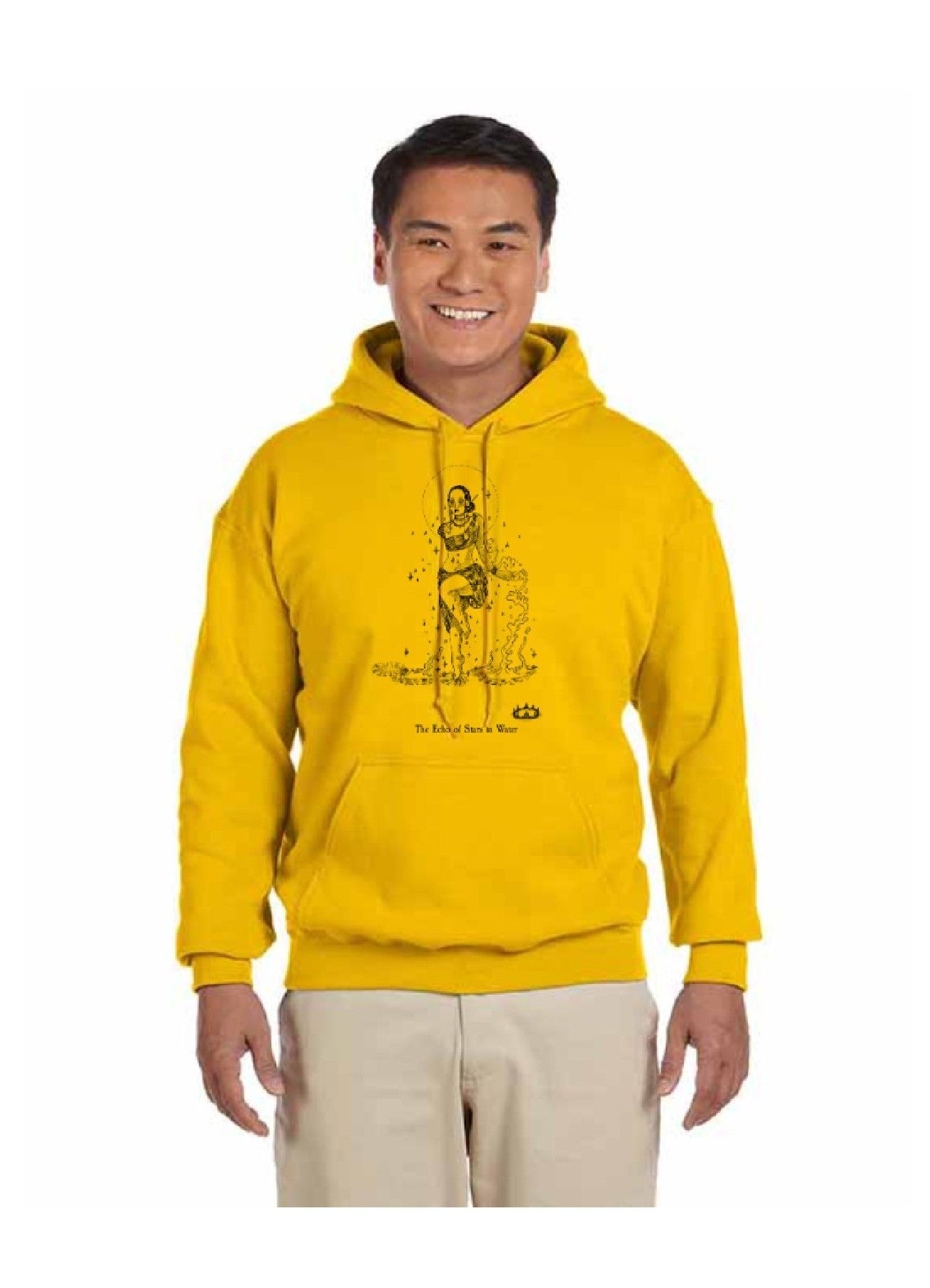 The Echo of Stars in Water Hoodies
