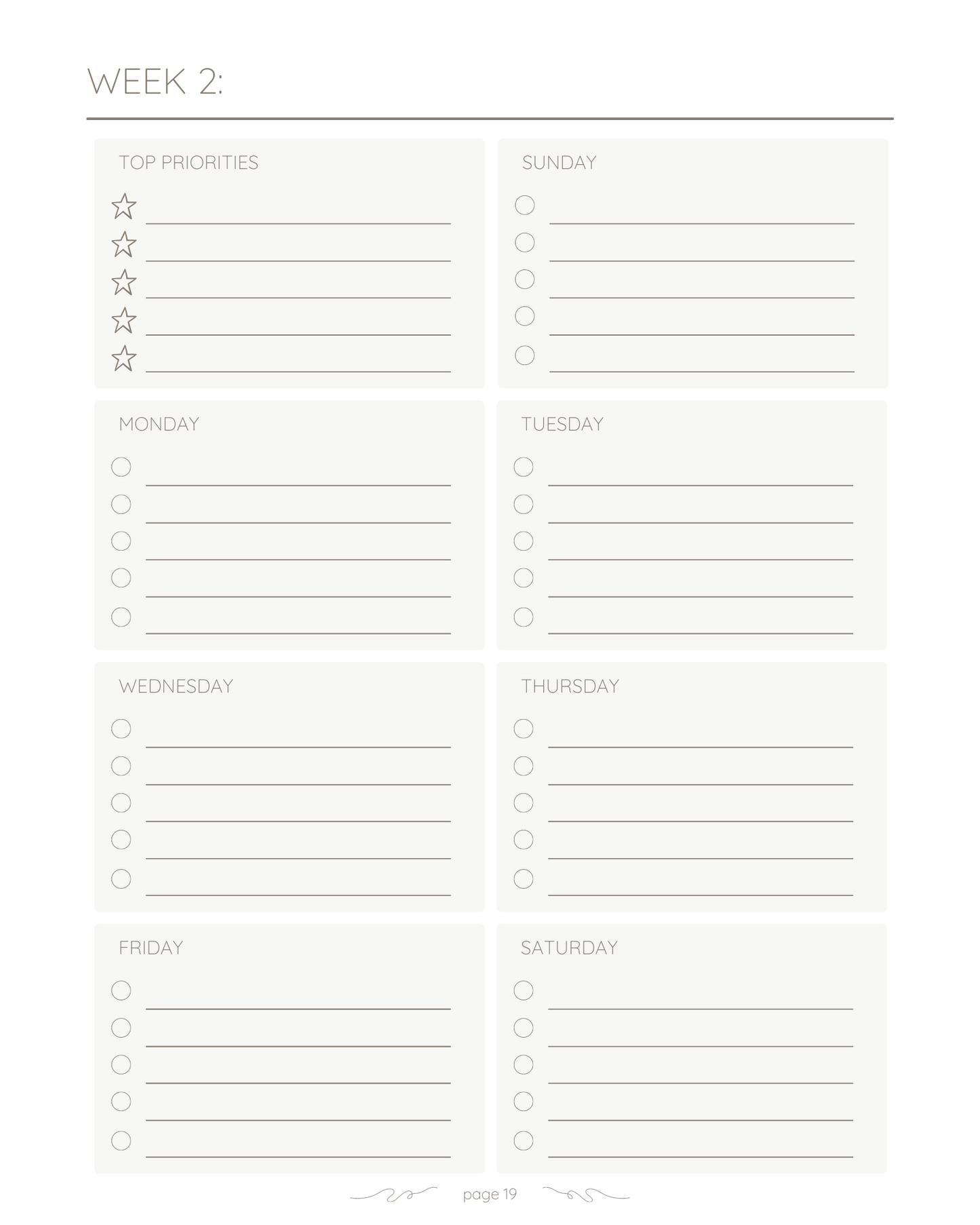 Self-Published Author 52-Week Planner (Physical Version)