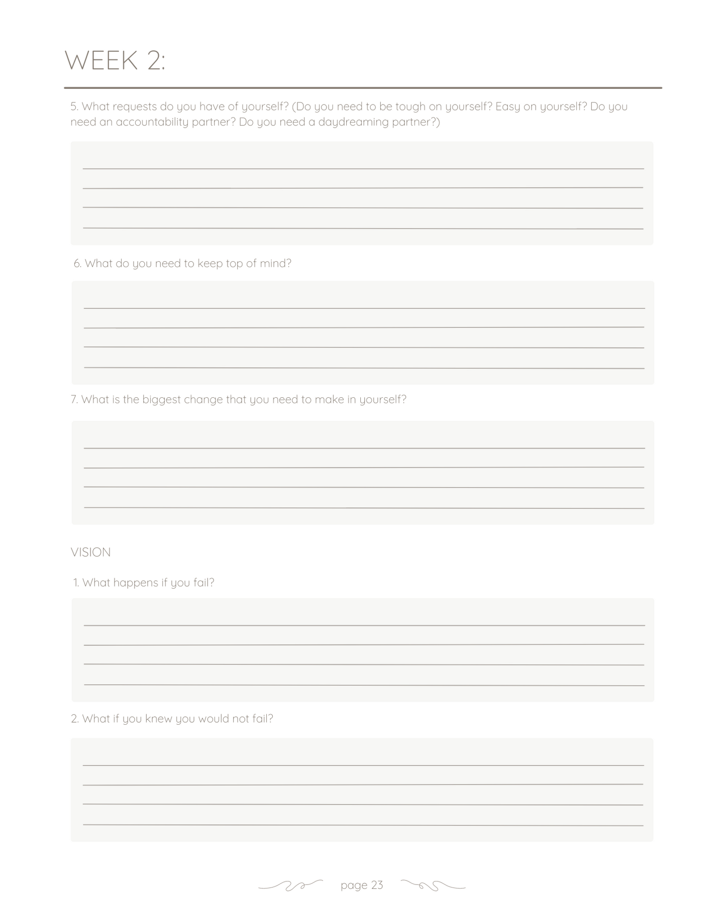 Self-Published Author 52-Week Planner (Physical Version)