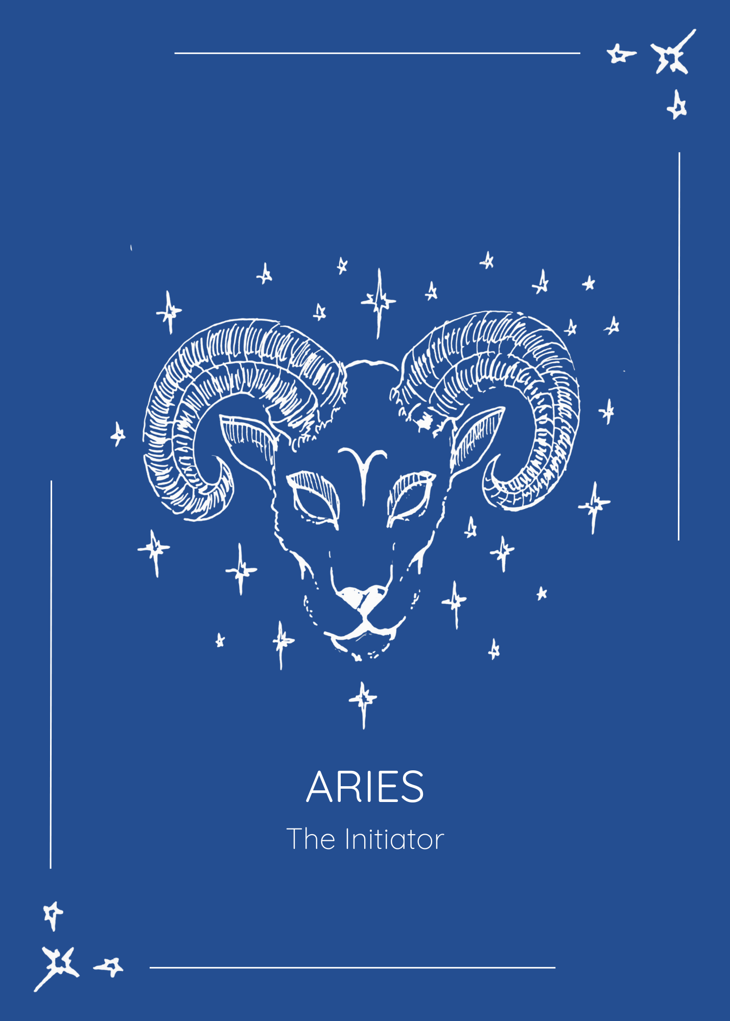 Zodiac T-Shirts (Blue)