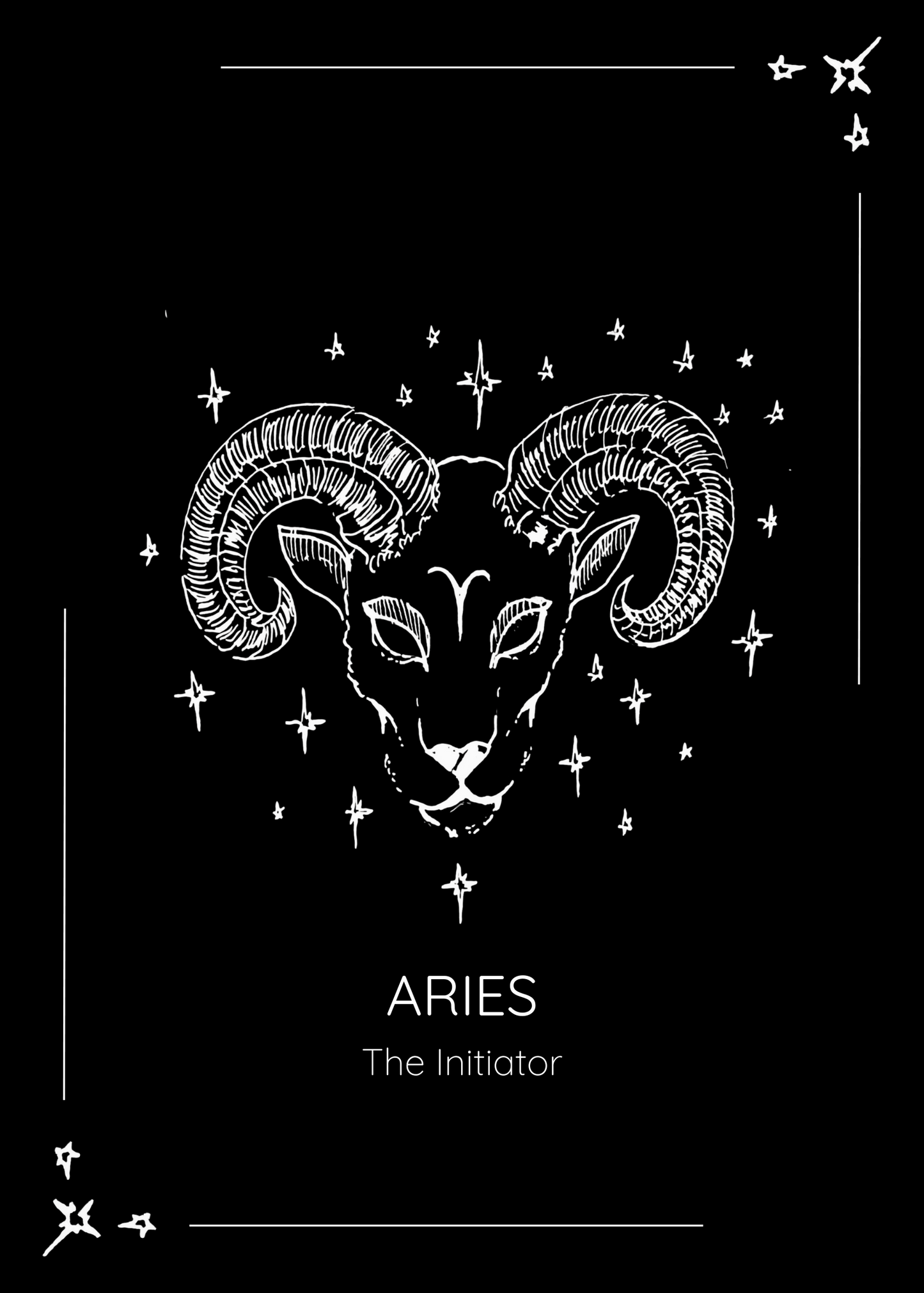 Zodiac T-Shirts (Black)