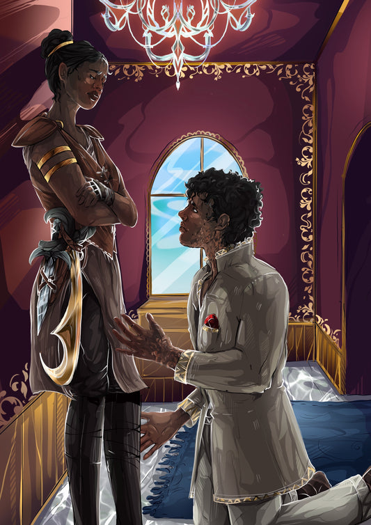 Rakhmet & Hara (Archival Character Art Print Preorders)