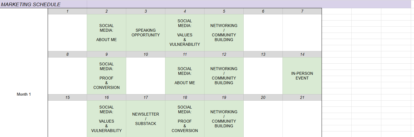 Super Self-Publishing Tracker Spreadsheet